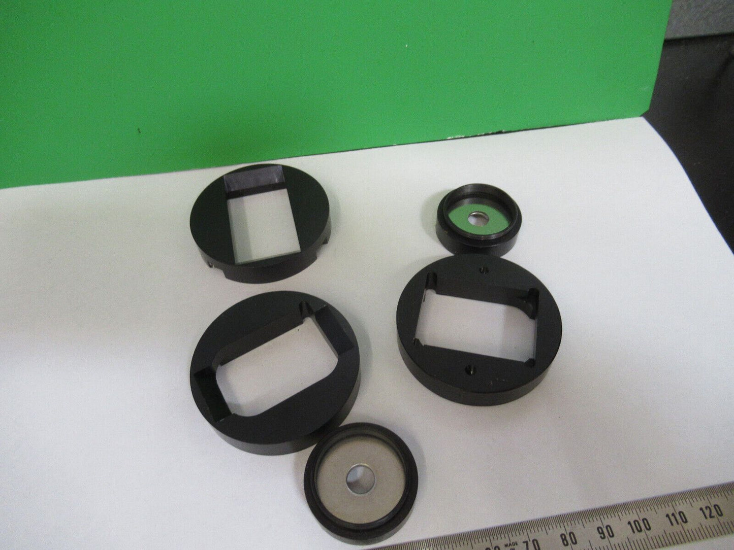 OPTICAL EMPTY FIXTURES for lens / filters LASER OPTICS AS PICTURED #Z7-A-03