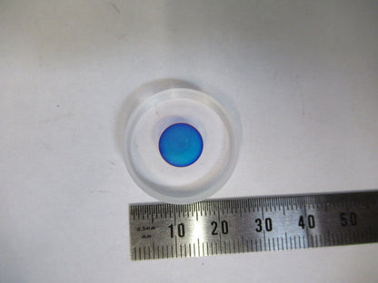 HP HEWLETT PACKARD OPTICAL DICHROIC COATED FLAT FUSED SILICA AS PICTURED W4-A-26