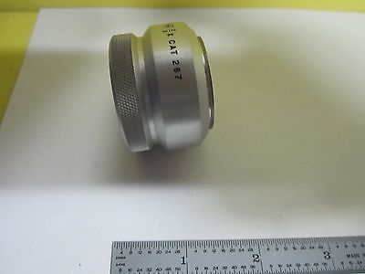 MICROSCOPE PART STEREO OBJECTIVE 2/3X AO CAT 267 AMERICAN OPTICS AS IS BIN#U4-01