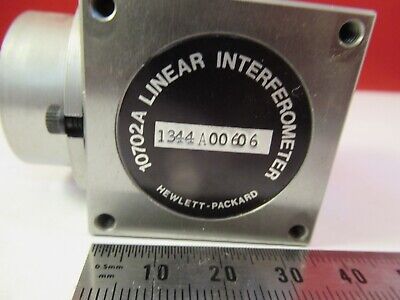 HP 10702A CUBE BEAM SPLITTER INTERFEROMETER OPTICAL LASER OPTICS AS IS &8-A-84