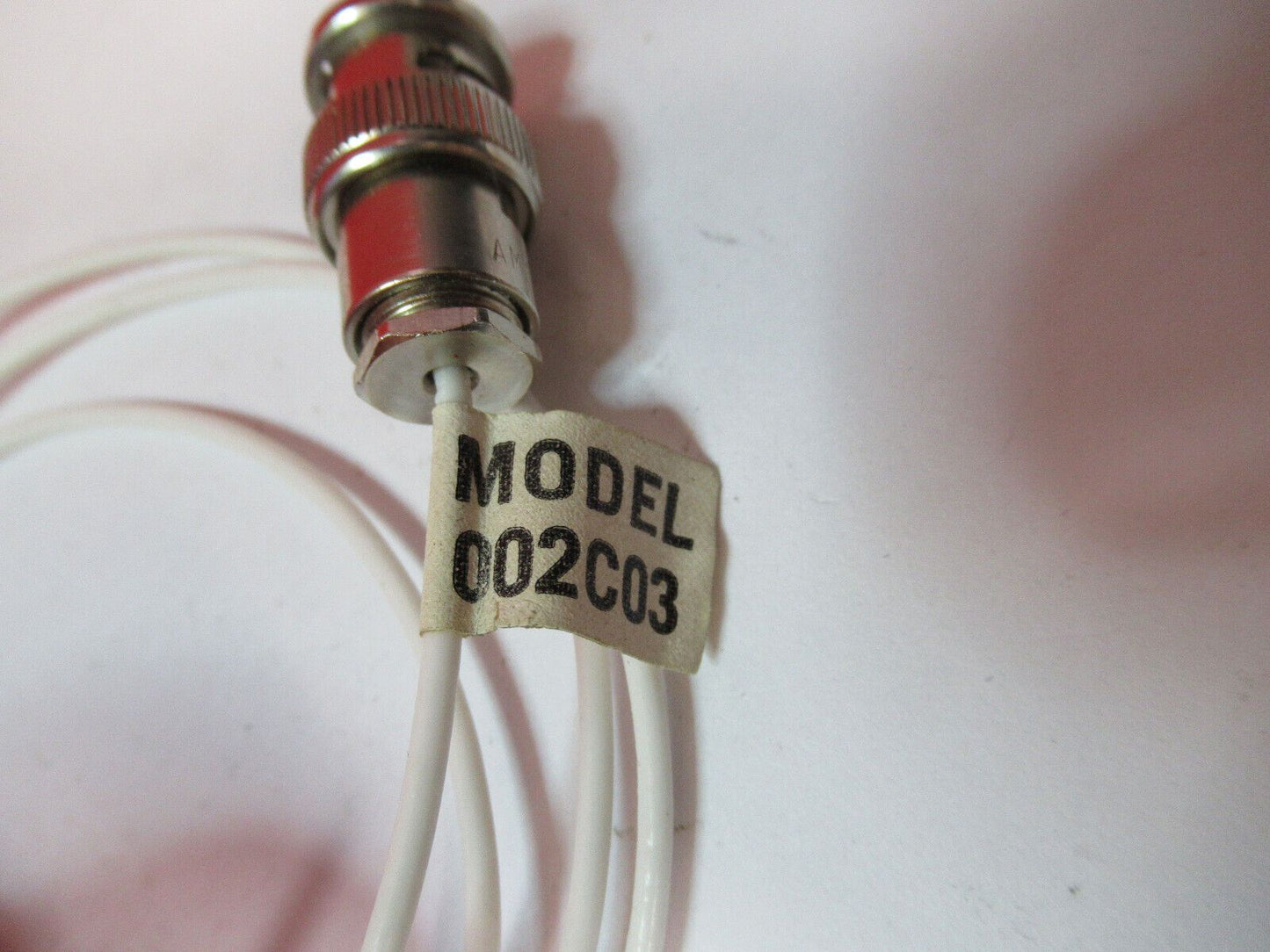 PCB PIEZOTRONICS 002C03 LOW NOISE CABLE for ACCELEROMETER VIBRATION TEST F8-C-05