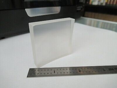 OPTICAL PLANO CONCAVE GLASS REFLECTOR UNCOATED OPTICS AS PICTURED &4B-FT-21