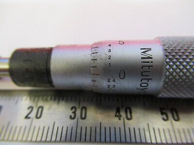 MITUTOYO MICROMETER SCREW ASSEMBLY MICROSCOPE PART AS PICTURED #100-S-14