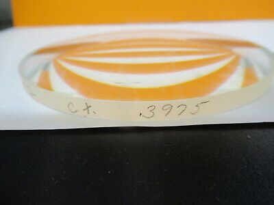 OPTICAL LARGE GLASS LENS CX CC CONVEX CONCAVE OPTICS AS PICTURED #P2-A-97