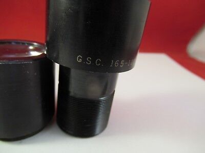 FOR PARTS LENSES FOR OCULAR EYEPIECE OPTICS MICROSCOPE PART AS PICTURED &66-A-98