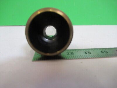 ANTIQUE BRASS BAUSCH LOMB OBJECTIVE MICROSCOPE PART OPTICS AS PICTURED &z9-a-109