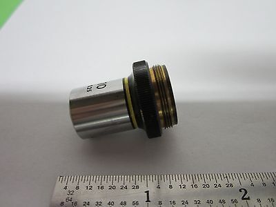 OPTICAL MICROSCOPE PART Nikon objective 10x OPTICS BIN#46-L-12