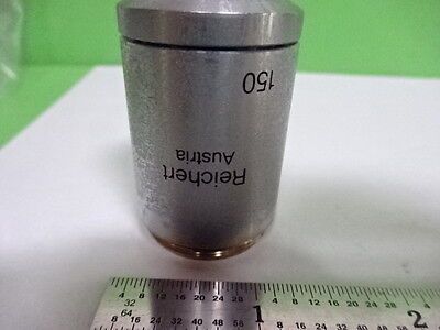 MICROSCOPE PART REICHERT POLYVAR OBJECTIVE DIC APO IK 150X OPTICS AS IS #AI-22