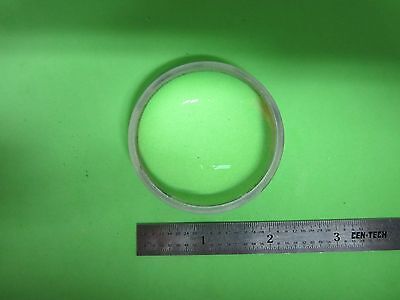 OPTICAL MIL SPEC THICK CONVEX CONCAVE LENS LASER OPTICS BIN#40-83