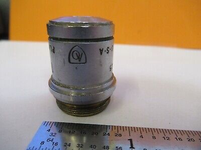 AO CAT 1019 OBJECTIVE 10X AMERICAN MICROSCOPE PART OPTICS AS PICTURED &85-B-114