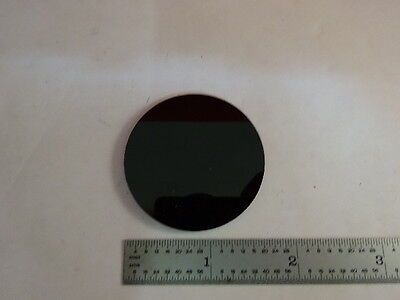 OPAQUE BLACK BLANK FILTER OPTICS OPTICAL PART AS PICTURED &AQ-A-12