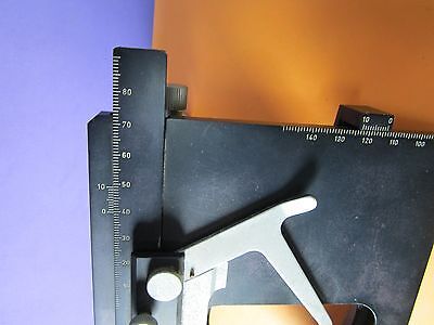 MICROSCOPE PART DIALUX LEITZ GERMANY STAGE SLIDE MICROMETER AS PICTURED BN#36