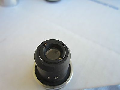 OPTICAL MICROSCOPE PART OBJECTIVE 6X ii OPTICS DWR#02