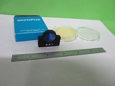 OLYMPUS LBD BLUE FILTER MICROSCOPE PART OPTICS BIN#25-14-06