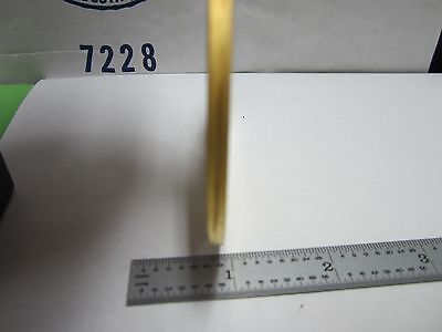 OPTICAL FOR PARTS  GOLD PLATED DISC BOTH SIDES AS IS LASER OPTICS BIN#Q9-04