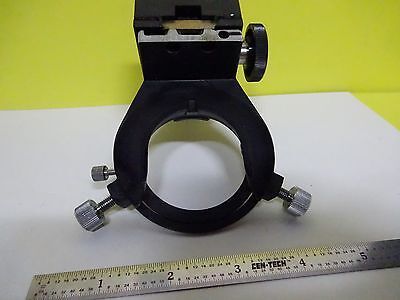 MICROSCOPE PART NIKON JAPAN CONDENSER HOLDER for OPTICS AS IS BIN#X1-16