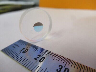 OPTICAL HP HEWLETT PACKARD SILICA COATED LENS LASER OPTICS AS PICTURED R5-A-65