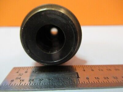 ANTIQUE BRASS CARL ZEISS 90X JENA OBJECTIVE MICROSCOPE PART AS PICTURED &7B-B-43