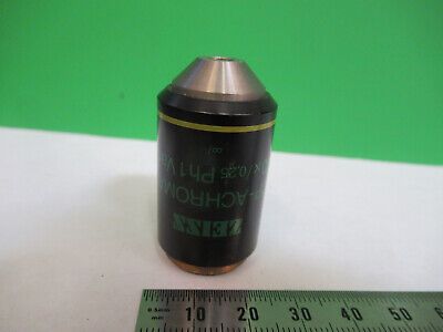 ZEISS ACHROMAT 10X PH1 INFINITY OBJECTIVE MICROSCOPE PART AS PICTURED &Q9-A-124