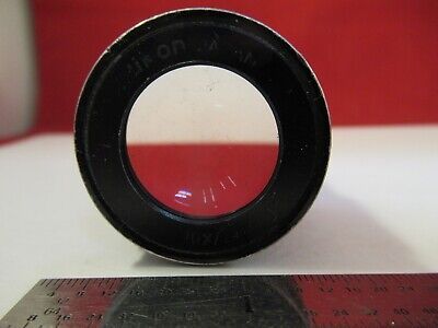 NIKON JAPAN 10X OCULAR EYEPIECE MICROSCOPE PART OPTICS AS PICTURED &FT-6-50