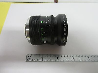 OPTICAL TV LENS VICON VIDEO INSPECTION MICROSCOPE OPTICS AS IS BIN#J2-07ii