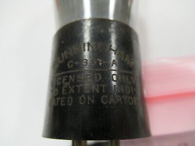 FOR PARTS ANTIQUE CUNNINGHAM VALVE C-301-A for ATWATER BREADBOARD AS PIC &4-DT-V