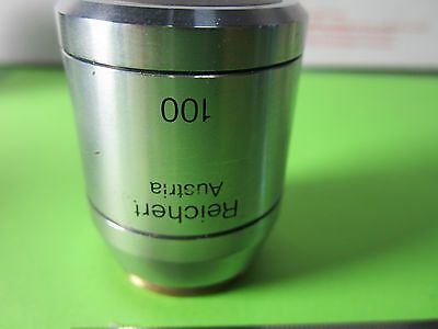 MICROSCOPE OBJECTIVE NOMARSKI 100X FLUOR INFINITY DIC IK EPI OPTICS BIN#A9-26