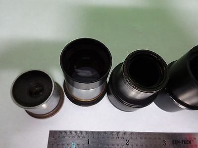 LOT 6 EA MICROSCOPE EYEPIECES ASSORTED OPTICS #W1-03