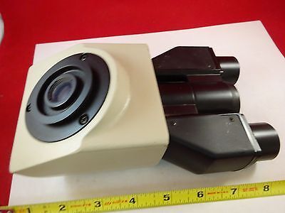 MICROSCOPE PART NIKON JAPAN BINOCULAR HEAD OPTICS AS IS BIN#73-16