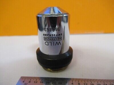 FOR PARTS WILD SWISS 10X OBJECTIVE MICROSCOPE PART OPTICS as pictured &8M-A-82B