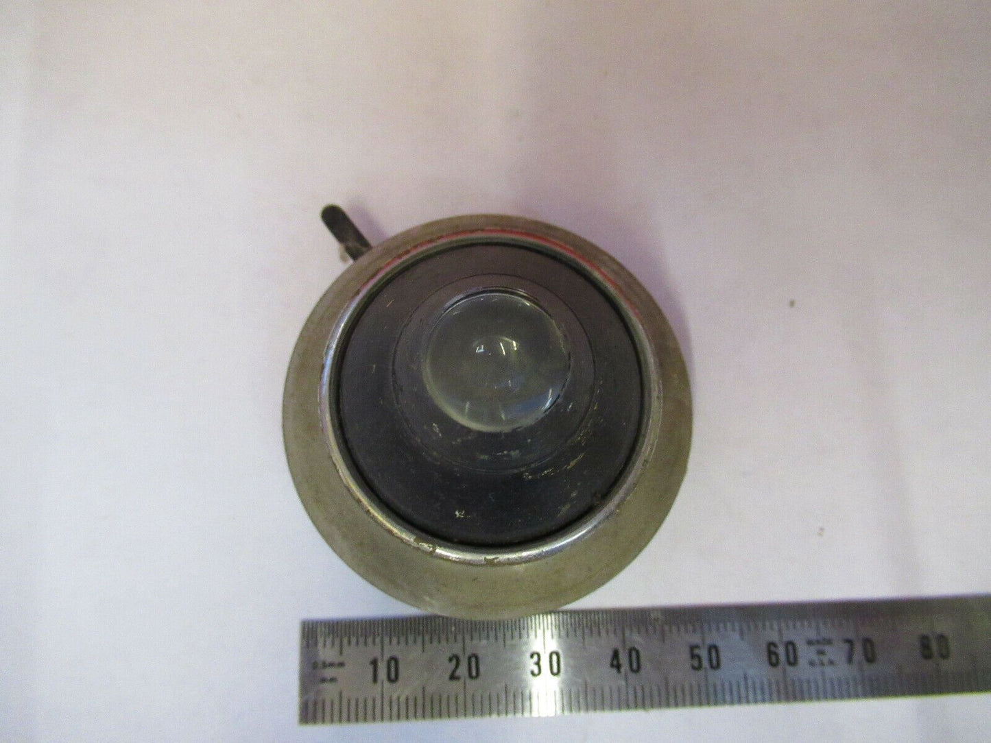 ANTIQUE SPENCER AO CONDENSER + IRIS OPTICS MICROSCOPE PART AS PICTURED &B3-B-60