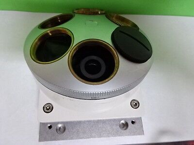 MICROSCOPE PART DMR DMRM LEICA GERMANY NOSEPIECE WITHOUT OPTICS BIN#8M-D-03