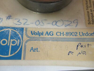 WILD HEERBRUGG SWISS M40 VOLPI ADAPTER MICROSCOPE PART AS PICTURED P3-A-29