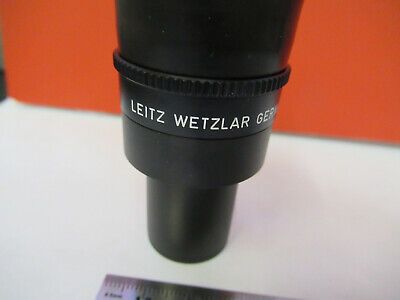 LEITZ WETZLAR 519750 10X/18 EYEPIECE MICROSCOPE PART OPTICS AS PICTURED #82-A-12