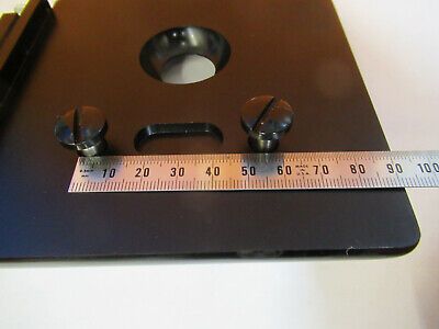 ANTIQUE SPENCER BUFFALO STAGE TABLE MICROSCOPE PART AS PICTURED &P9-A-01