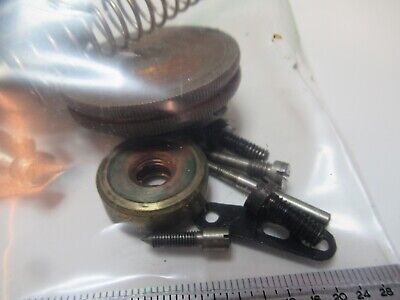 ANTIQUE BRASS BAUSCH LOMB SPARE GUTS MICROSCOPE PART OPTICS AS PICTURED &17-A-19