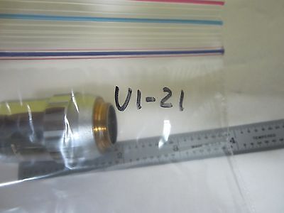 MICROSCOPE OBJECTIVE AUS JENA GERMANY PL ACH 50X INFINITY OPTICS AS IS BIN#U1-21