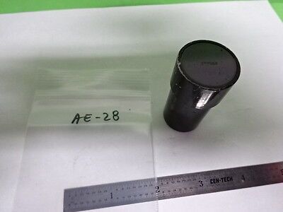 MICROSCOPE PART OBJECTIVE CARL ZEISS GERMANY HI 90X OPTICS AS IS #AE-28