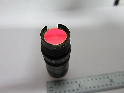 OPTICAL MICROSCOPE PANASONIC MINI VIDEO CAMERA + FILTER  JAPAN OPTICS BIN#J6-08