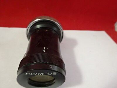 INSPECTION OCULAR EYEPIECE OLYMPUS JAPAN MICROSCOPE PART OPTICS AS IS &92-59