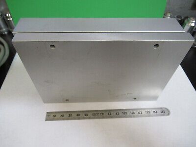 ALM HUGE 6" BY 4" LINEAR SLIDE POSITIONING FIXTURE OPTICS AS PICTURED &Z9-A-41