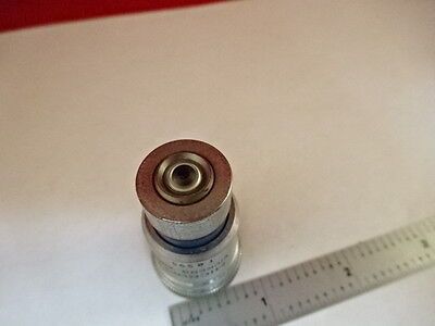 MICROSCOPE PART VICKERS ENGLAND UK OBJECTIVE MICROPLAN 20X OPTICS AS IS #21-A-22