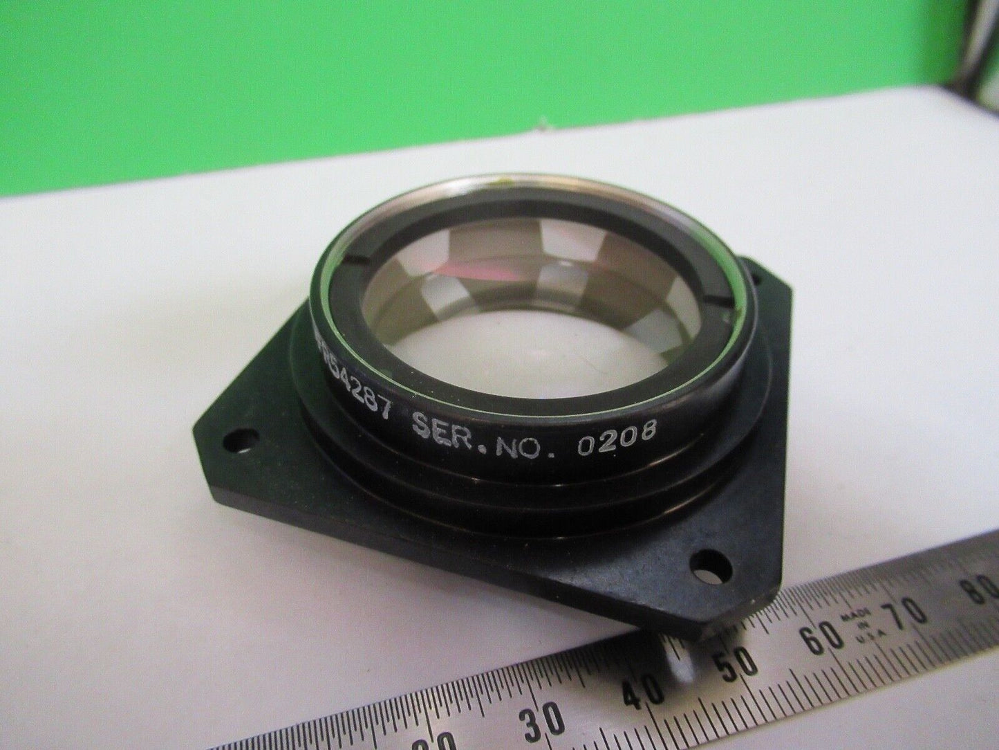 OPTICAL LENS mounted mil spec OPTICS AS PICTURED 18-FT-46