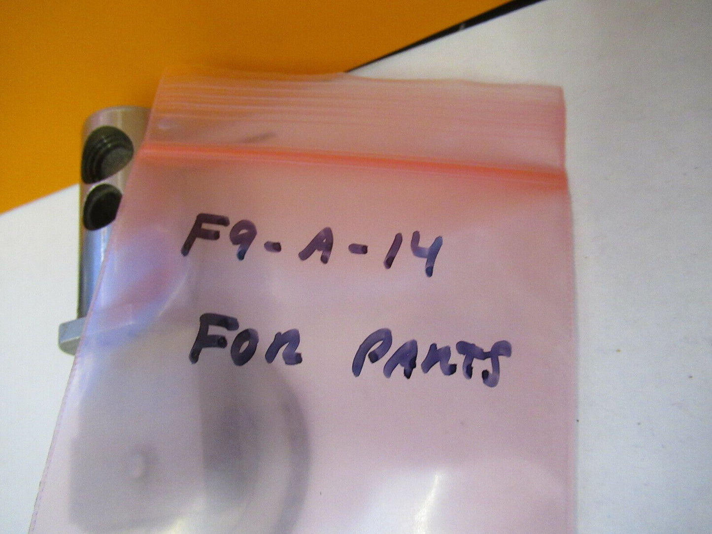 FOR PARTS POLARIZER SLIDE ROTABLE broken MICROSCOPE PART AS PICTURED &F9-A-14