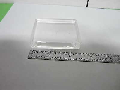 OPTICAL FLAT BLOCK BK7 GLASS  LASER OPTICS  BIN#M7-21