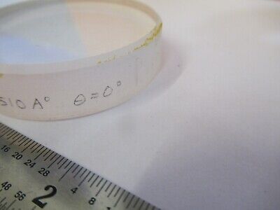 FOR PARTS OPTICAL COATED LENS UV ULTRAVIOLET OPTICS AS PICTURED &A3-B-42