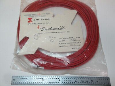 MEGGITT ENDEVCO LOW NOISE CABLE 3090B 360" inch for PIEZO SENSOR AS PIC #16-C-40