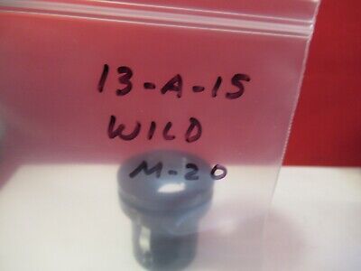 WILD SWISS M20 MIRROR ILLUMINATOR AS PICTURED MICROSCOPE PART OPTICS &13-A-15