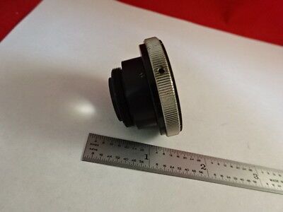 MICROSCOPE PART CONDENSER DIAPHRAGM IRIS OPTICS AS IS B#R5-A-20