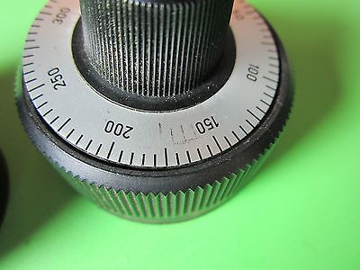 LOT 2 EA OPTICAL MICROSCOPE PART KNOBS ZEISS GERMANY OPTICS BIN#D2-02